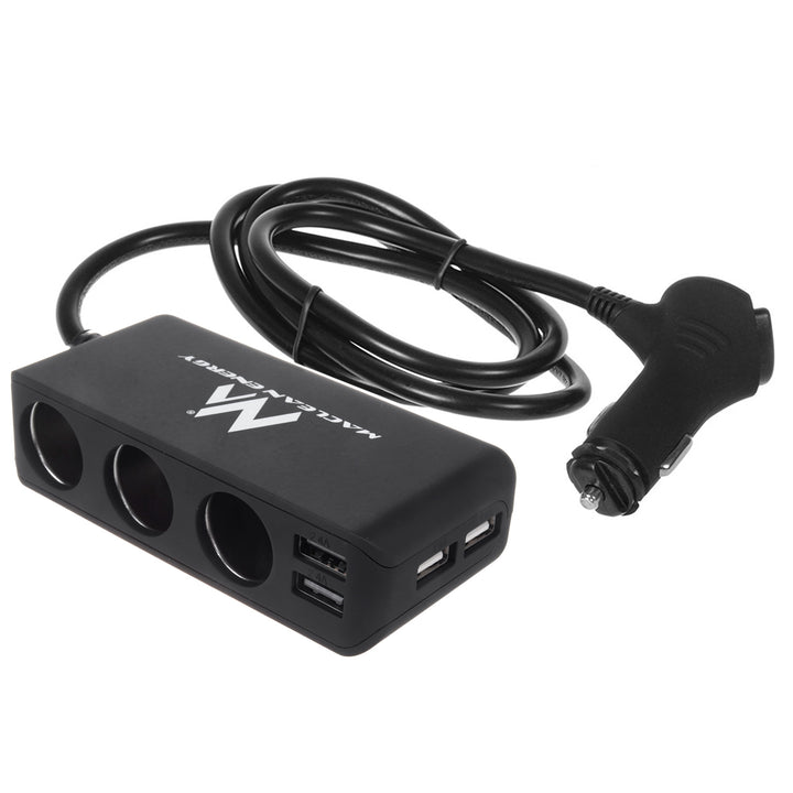 Carregador de isqueiro de automóvel Maclean, voltímetro, 120 W