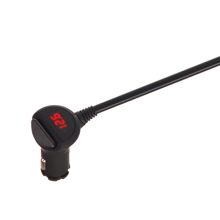 Carregador de isqueiro de automóvel Maclean, voltímetro, 120 W