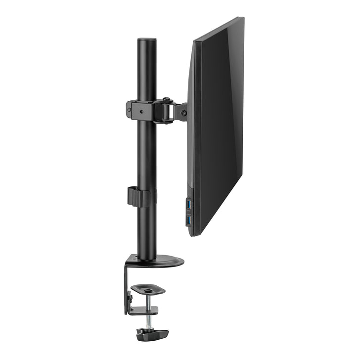 Suporte de mesa Maclean MC-751N para monitor LCD, VESA 75x75 e 100x100, 17-32". Carga máxima de 9 kg.