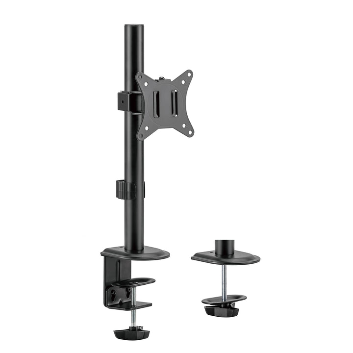 Suporte de mesa Maclean MC-751N para monitor LCD, VESA 75x75 e 100x100, 17-32". Carga máxima de 9 kg.