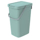 Cubo de basura 20l Keden Systema Q color verde claro