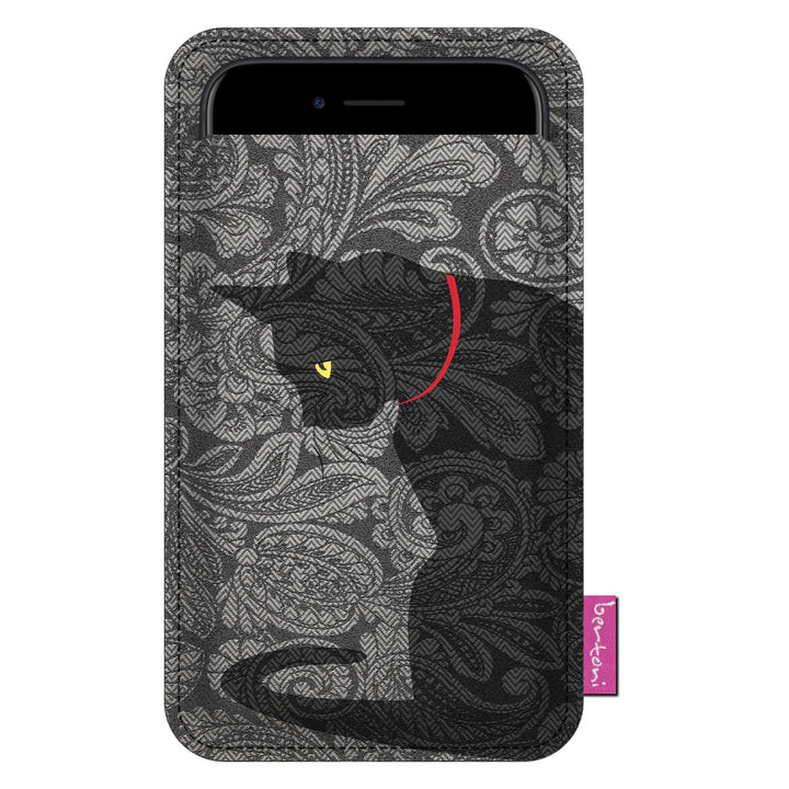 Bertoni Funda para Smartphone de Fieltro Ecológico (105x195 mm, Diseño Blob) EE0027