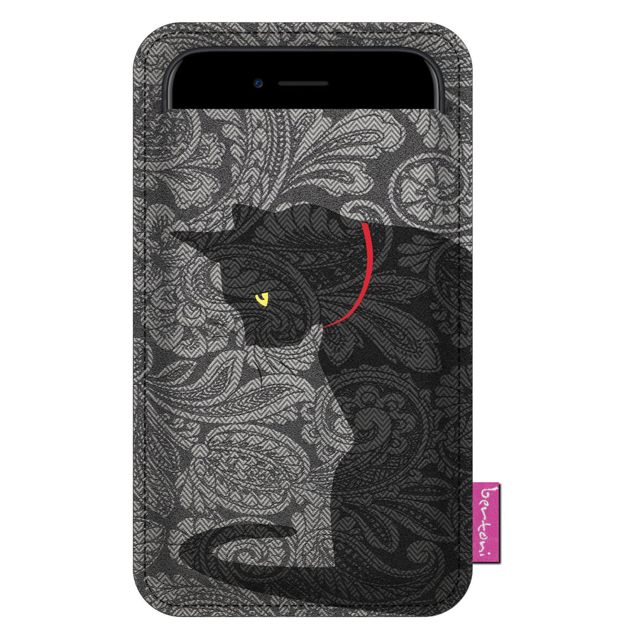 Bertoni Funda para Smartphone de Fieltro Ecológico (105x195 mm, Diseño Blob) EE0027