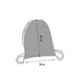 Bertoni Arco Design Bolsa Traseira Impressão em Cores, Mochila Impermeável, Estampa Preta, EE0037