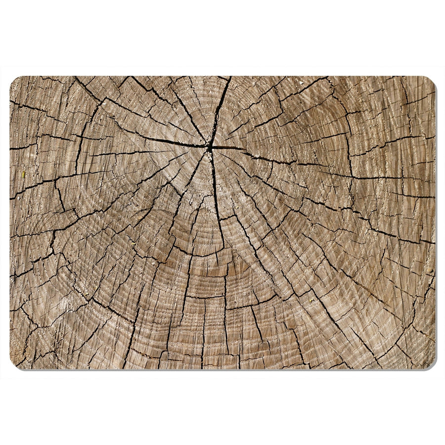 Bertoni Arco Design Salvamantel Decorativo Hecho de Fieltro (29x42 cm, Diseño: Roble)
