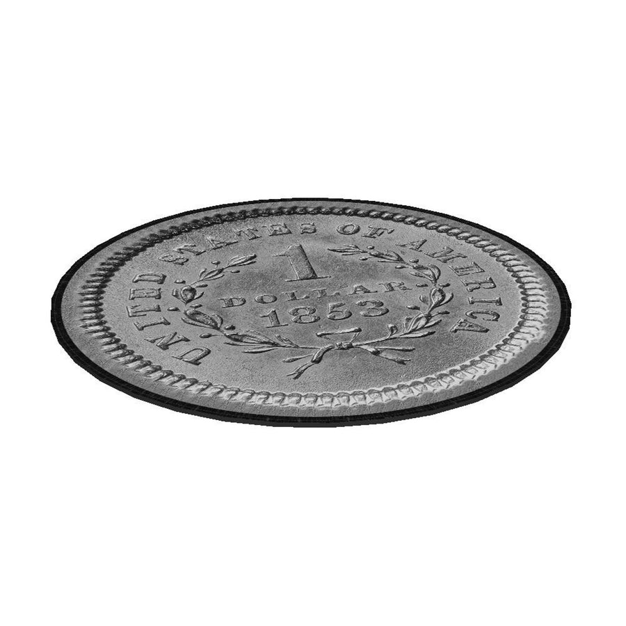 Bertoni Cojín para Silla Cojín Decorativo de Fieltro  Asiento para Cocina (35 cm, Moneda), EE0065