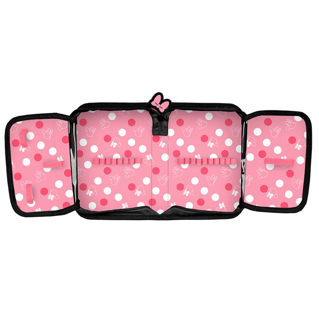 Estojo Minnie Paso DM23KK-001BW 19,5x13x3,5 cm sem acessórios