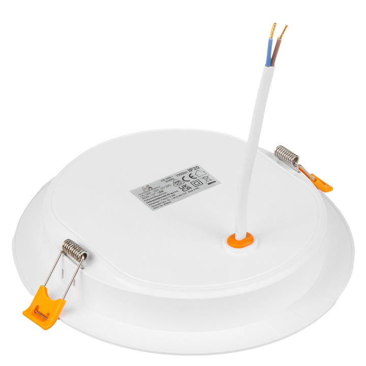 Painel de teto LED Maclean MCE372 R, montagem embutida fina, 18 W, branco neutro 4000 K, 170 x 26 mm, 1900 lm