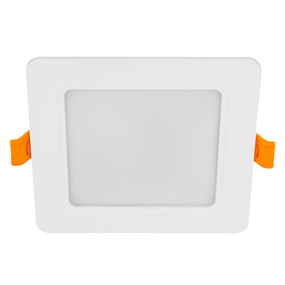 Painel de teto LED Maclean MCE373 S, montagem embutida fina, 9 W, branco neutro 4000 K, 120 x 120 x 26 mm, 900 lm