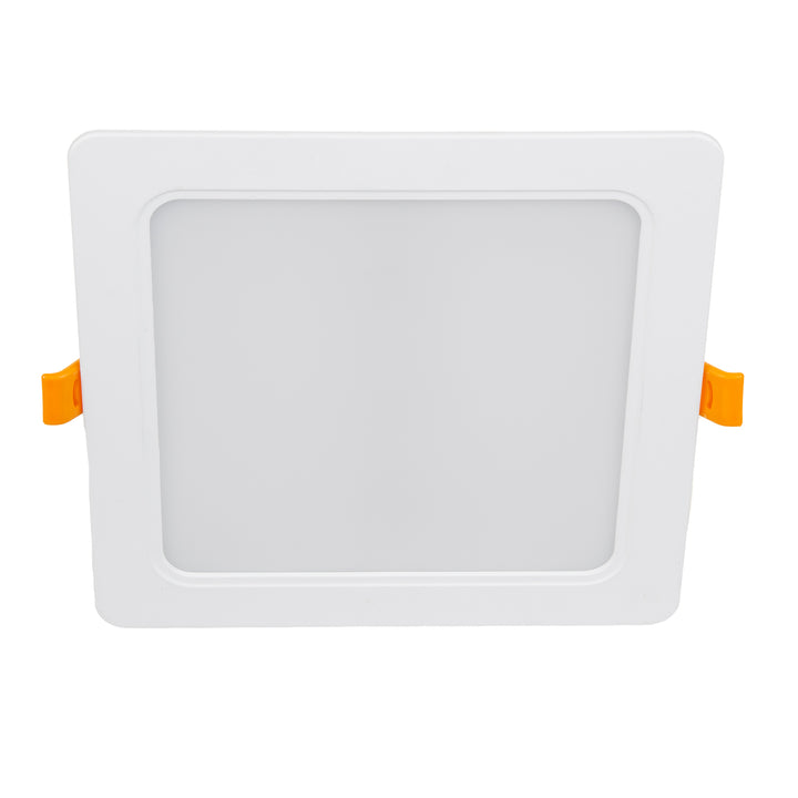 Painel de teto LED Maclean MCE374 S, montagem embutida fina, 18 W, branco neutro 4000 K, 170 x 170 x 26 mm, 1900 lm