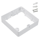 Maclean MCE379 S Adaptador de superficie para panel LED 18W, Cuadrado, 170*170*38mm