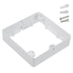Maclean MCE379 S Adaptador de superficie para panel LED 18W, Cuadrado, 170*170*38mm