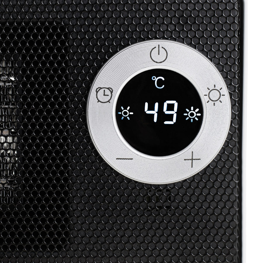 Aquecedor cerâmico Adler AD 7746 com visor LCD