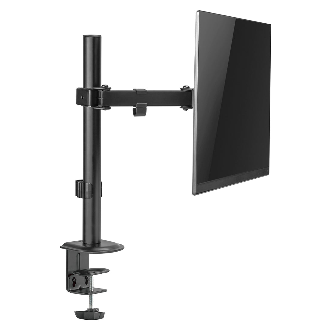 Suporte de secretária para monitor LCD Maclean MC-572N, braço único, VESA 75x75 e 100x100, 17-32", 9 kg