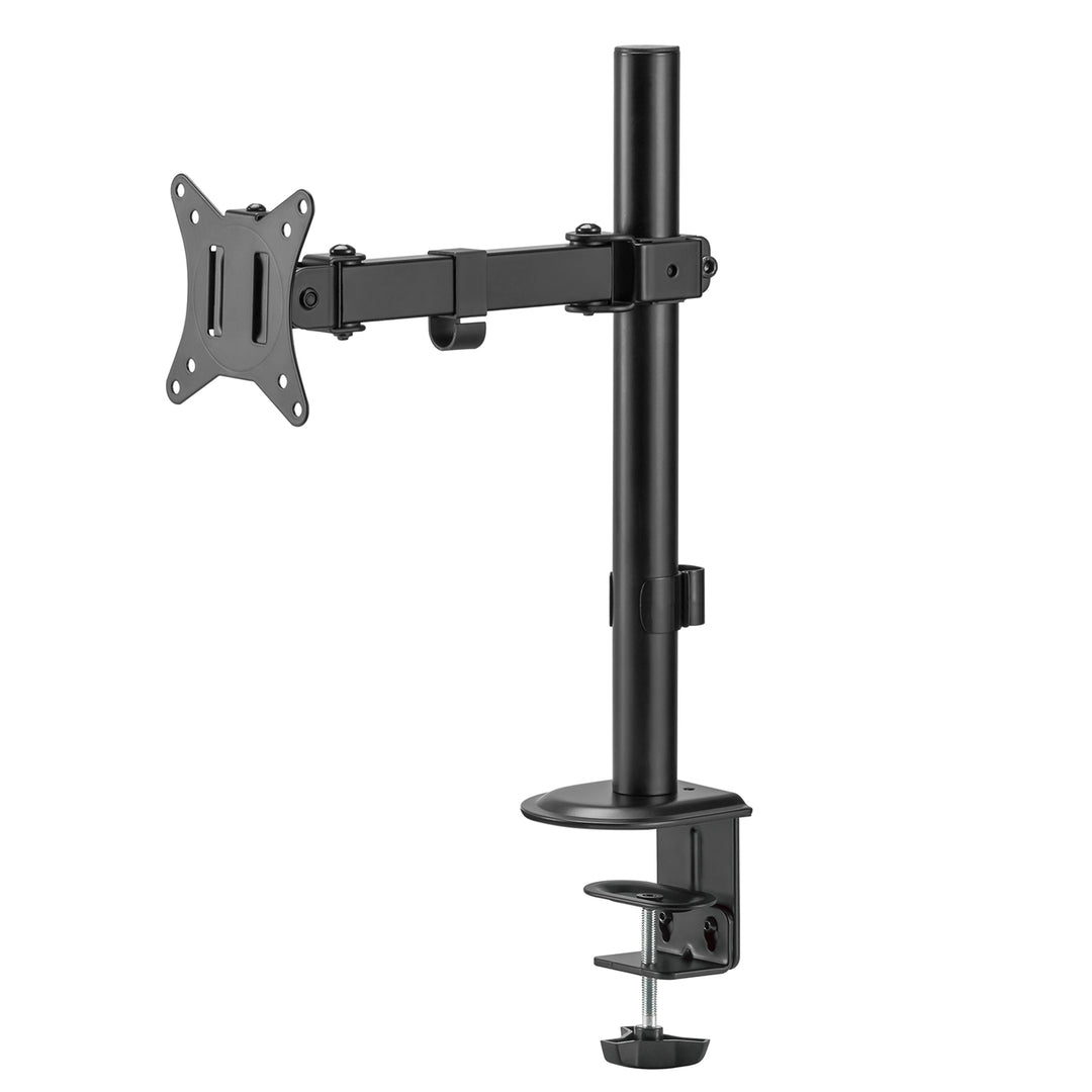 Suporte de secretária para monitor LCD Maclean MC-572N, braço único, VESA 75x75 e 100x100, 17-32", 9 kg