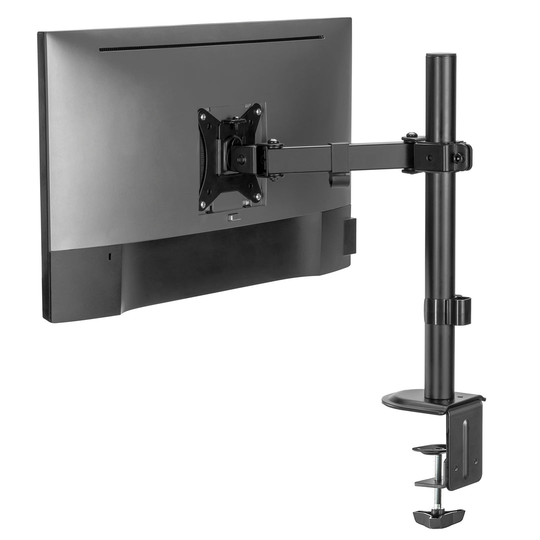 Suporte de secretária para monitor LCD Maclean MC-572N, braço único, VESA 75x75 e 100x100, 17-32", 9 kg