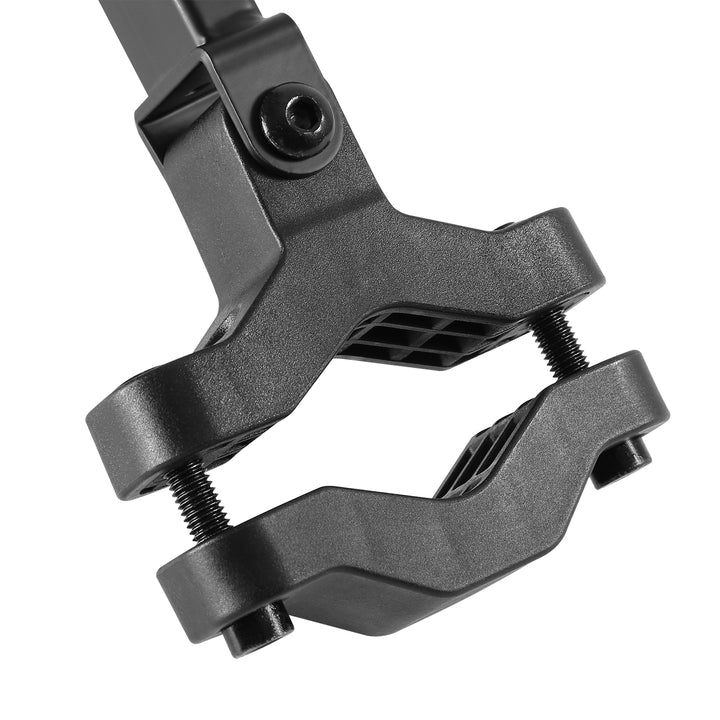 Suporte de monitor Maclean MC-984 para poste/tubo de 28-60 mm, braço dobrável duplo, 17-32'', 8 kg máx.