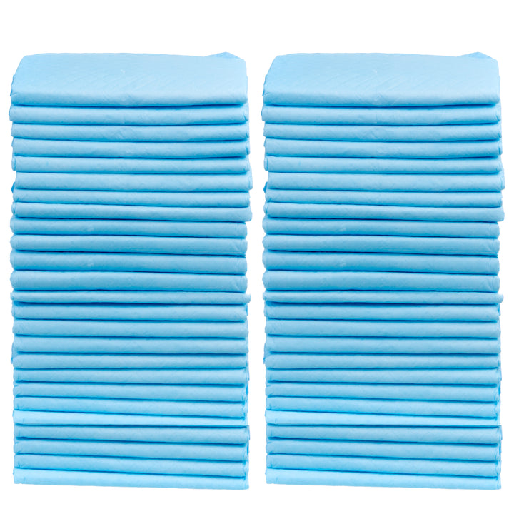 GreenBlue GB495 Tapetes higiénicos descartáveis de 6 camadas para treino de cães e cachorros (60 x 40 cm, 100 unidades)