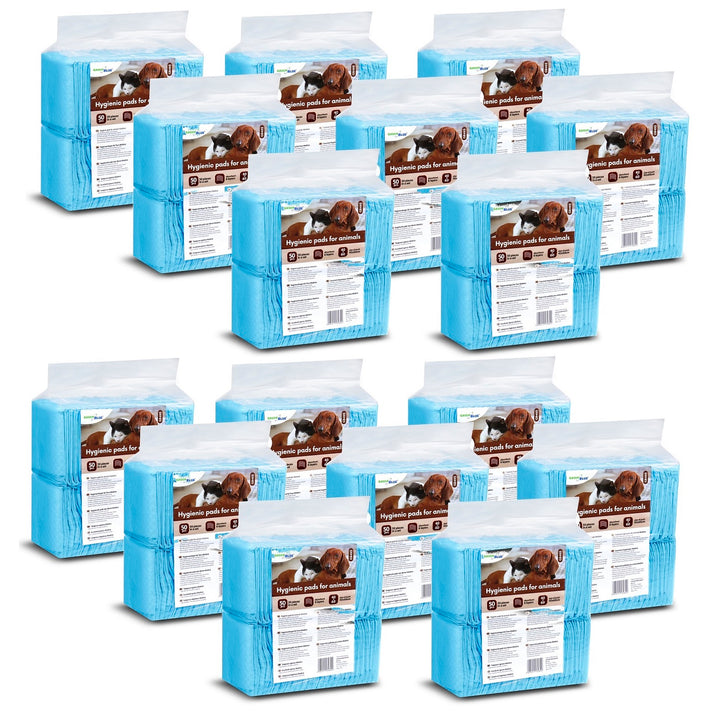 GreenBlue GB495 Tapetes descartáveis para treino de cães e cachorros, 6 camadas (60 x 40 cm, 800 unidades)