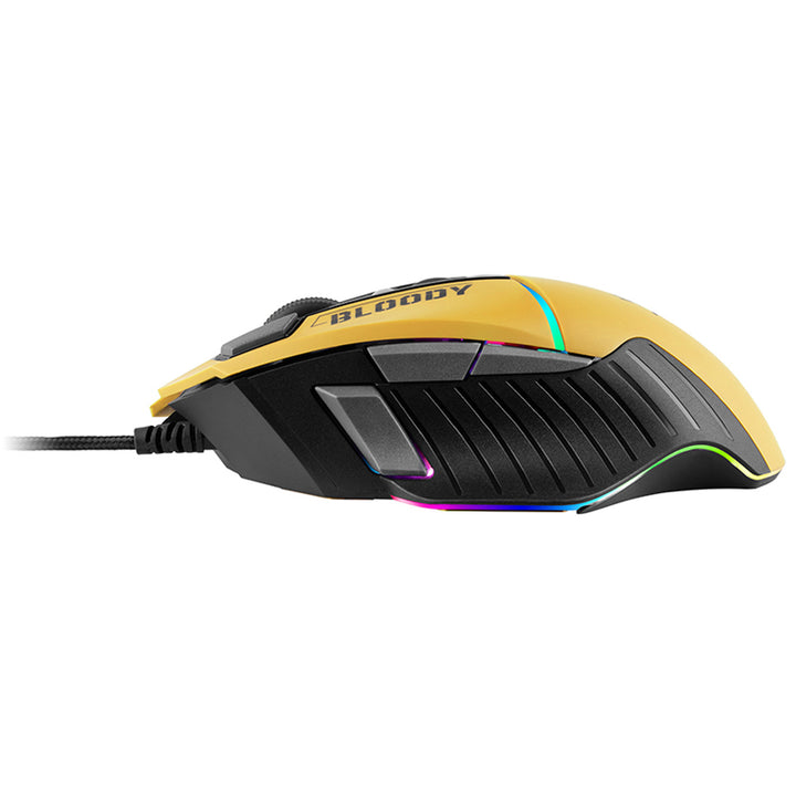 Rato desportivo USB para jogos A4TECH BLOODY W95Max Lime A4TMYS47259