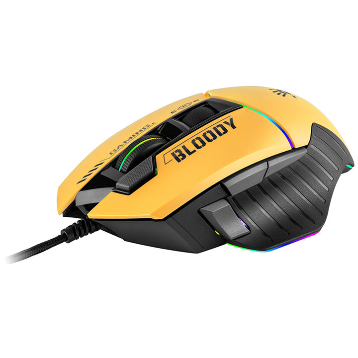 Rato desportivo USB para jogos A4TECH BLOODY W95Max Lime A4TMYS47259