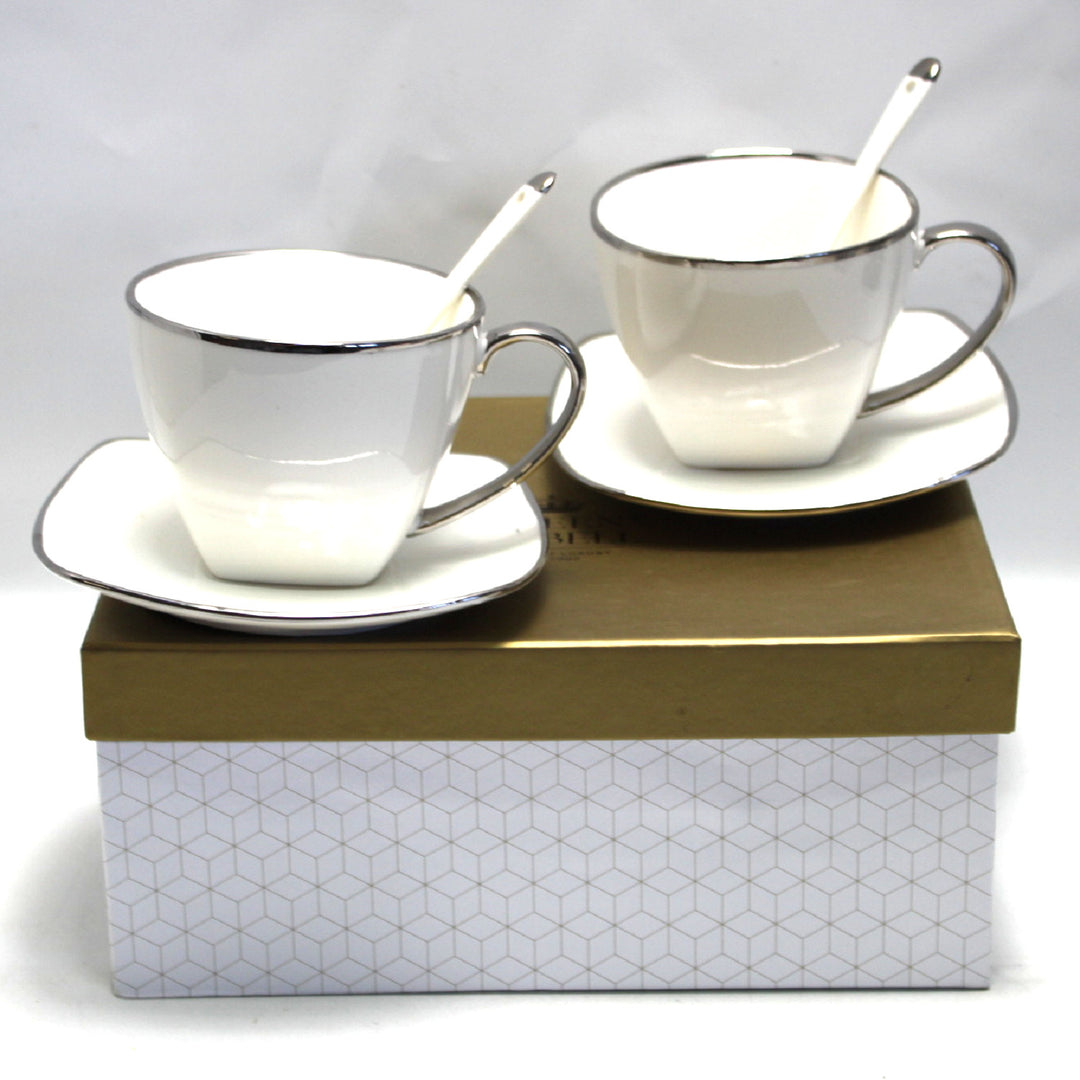 Serviço de chávenas de café em porcelana Queen Isabell W23SV60-06358