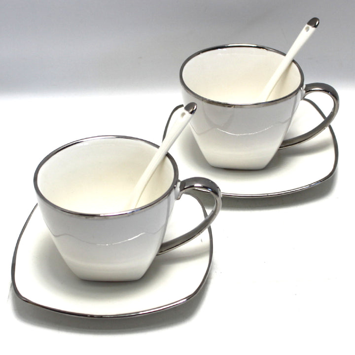 Serviço de chávenas de café em porcelana Queen Isabell W23SV60-06358