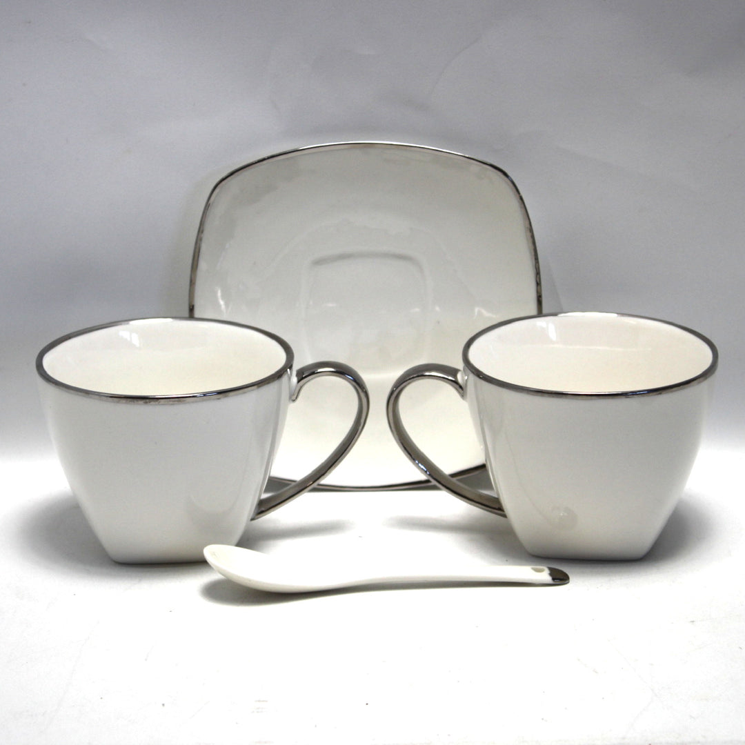 Serviço de chávenas de café em porcelana Queen Isabell W23SV60-06358