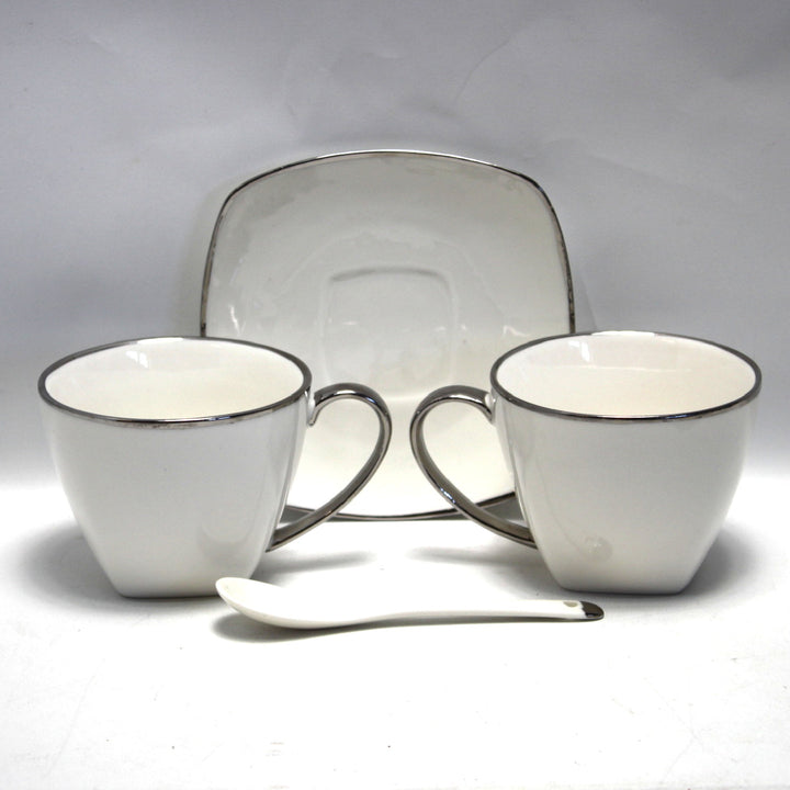 Serviço de chávenas de café em porcelana Queen Isabell W23SV60-06358
