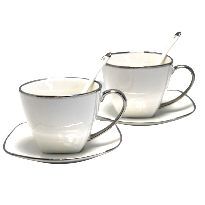 Serviço de chávenas de café em porcelana Queen Isabell W23SV60-06358