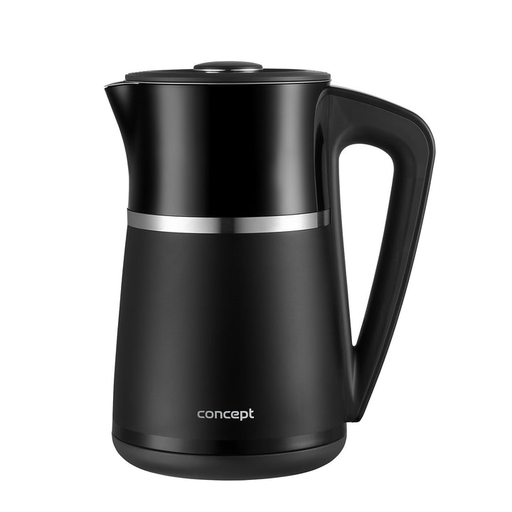 Chaleira elétrica de parede dupla Concept RK3100 com controlo de temperatura Capacidade 1,7 l