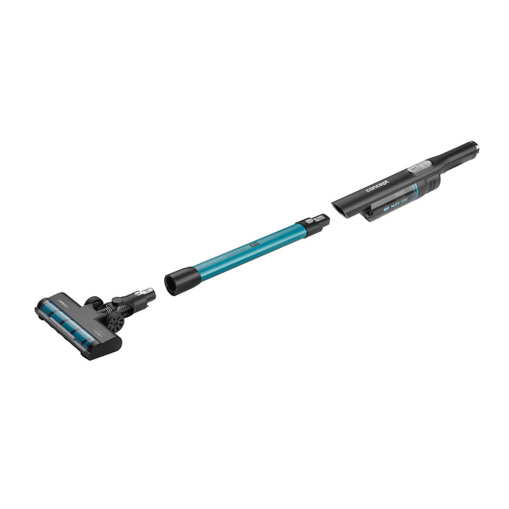 Aspirador vertical sem fios Concept VP4500 Direct Air de 180 W, 2 níveis de potência, alimentado por uma bateria de 14,8 V e 2200 mAh