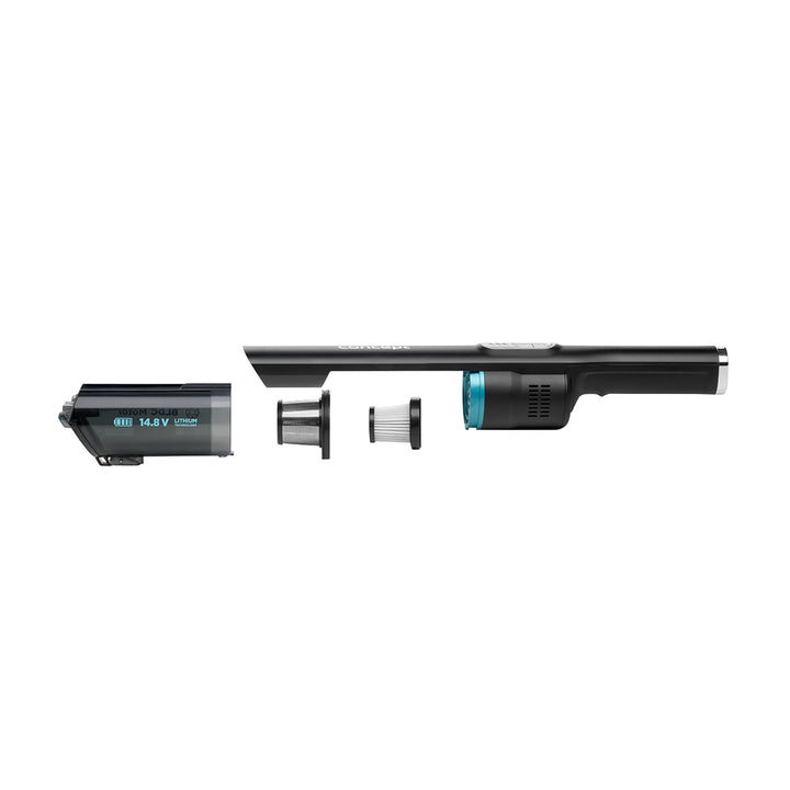 Aspirador vertical sem fios Concept VP4500 Direct Air de 180 W, 2 níveis de potência, alimentado por uma bateria de 14,8 V e 2200 mAh