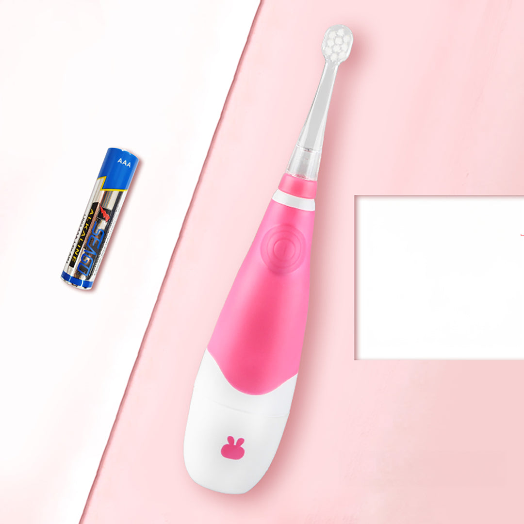 Escova de dentes sónica infantil SEAGO, rosa, 1xAA 1,5 V (não incluída), 4 pontas de substituição, SG-902 rosa