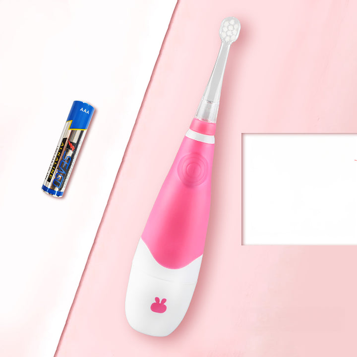 Escova de dentes sónica infantil SEAGO, rosa, 1xAA 1,5 V (não incluída), 4 pontas de substituição, SG-902 rosa
