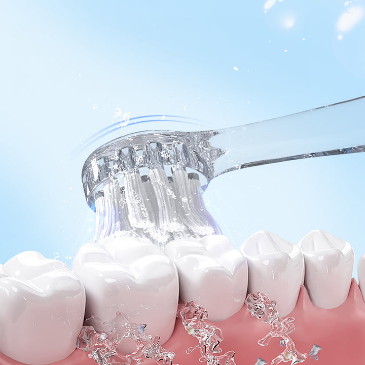 Escova de dentes sónica infantil SEAGO, rosa, 1xAA 1,5 V (não incluída), 4 pontas de substituição, SG-902 rosa