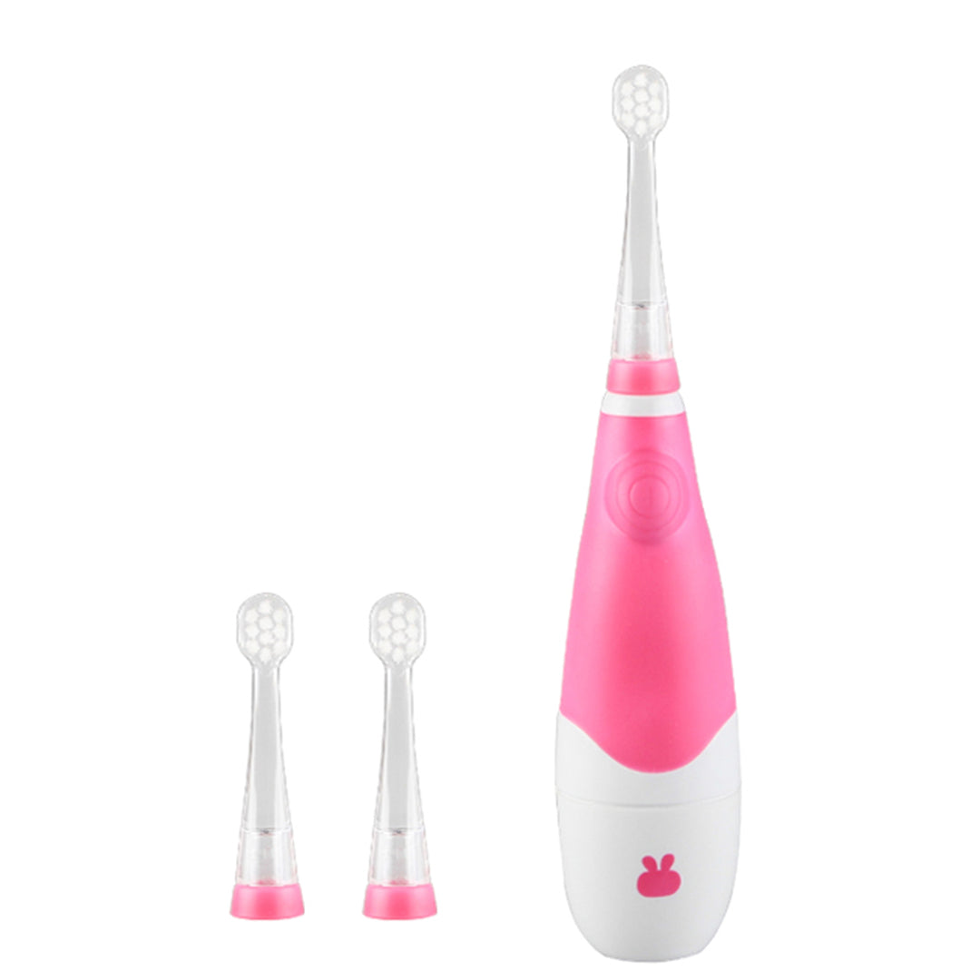 Escova de dentes sónica infantil SEAGO, rosa, 1xAA 1,5 V (não incluída), 4 pontas de substituição, SG-902 rosa
