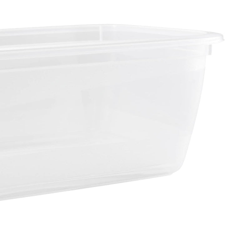 keeeper Set de 3 recipientes para congelación, Tapa con etiqueta reutilizable, 3 x 1,25 L, 20,5 x 15,5 x 6,5 cm, Mia Magic Ice, Azul Nordic
