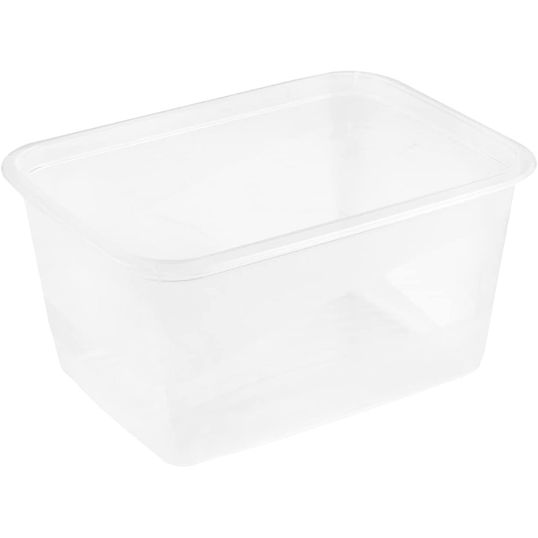 Conjunto de 2 recipientes para congelador Keeper, tampa com etiqueta reutilizável, 2 x 2 L, 20,5 x 15,5 x 10,5 cm, Mia Magic Ice, azul nórdico
