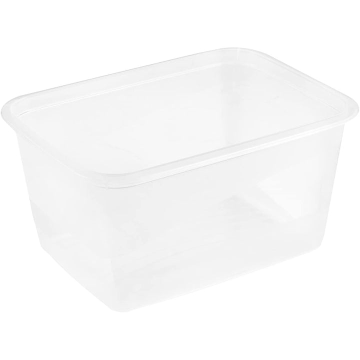 Conjunto de 2 recipientes para congelador Keeper, tampa com etiqueta reutilizável, 2 x 2 L, 20,5 x 15,5 x 10,5 cm, Mia Magic Ice, azul nórdico