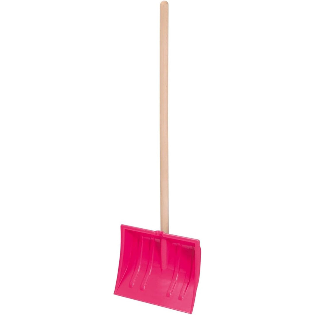 Pá de neve para criança Prosperplast, cabo de madeira, rosa, Iglu Comfort
