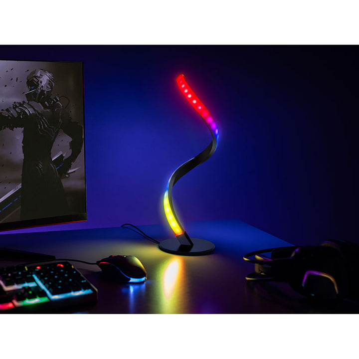 Tracer Ambience RGB - Candeeiro de Mesa Decorativo com Comando em Espiral Inteligente