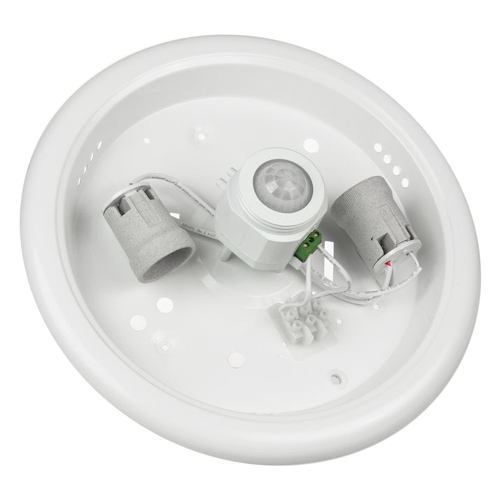 Luminária de teto com sensor PIR Maclean, com fonte de luz LED, 2x máx. 40 W, E27, 220-240 V ~ 50/60 Hz, MCE324 + 2x MCE284