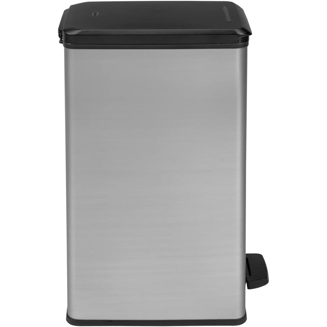 Papeleira com pedal Curver Slim Bin, capacidade 40L