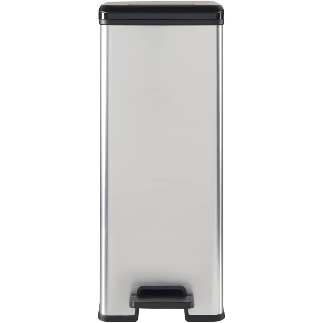 Papeleira com pedal Curver Slim Bin, capacidade 40L