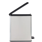 Papeleira com pedal Curver Slim Bin, capacidade de 25 L