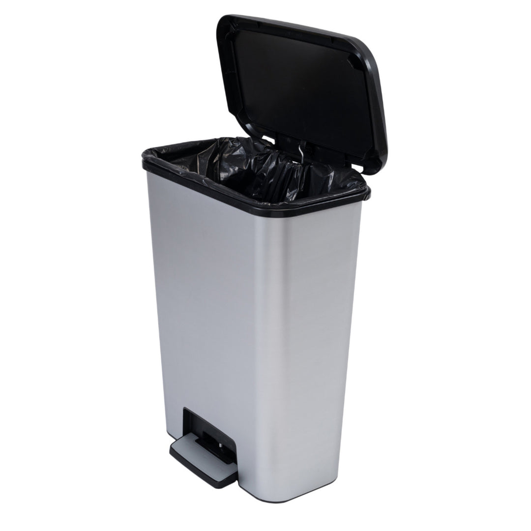 Papeleira com pedal Curver, capacidade de 50 L, Compatta