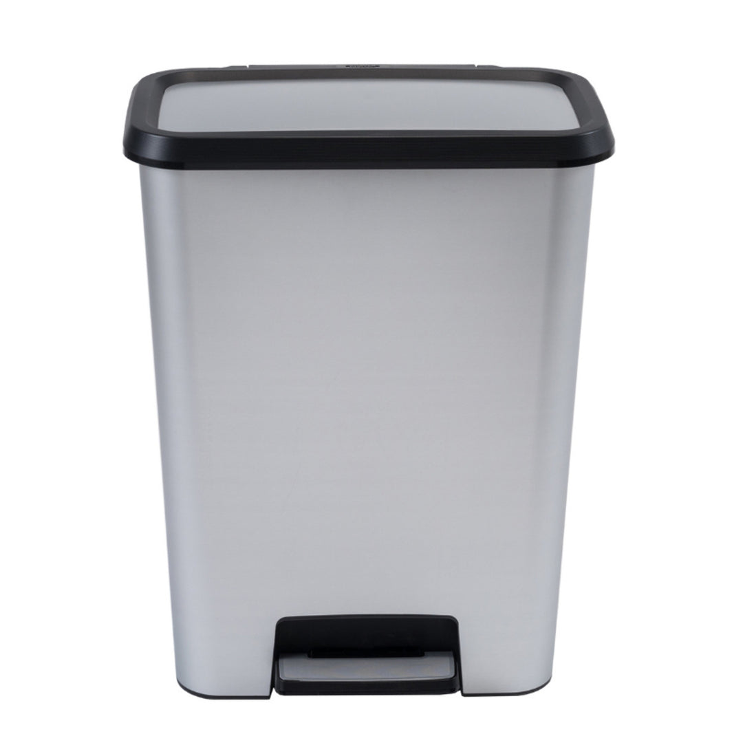 Papeleira com pedal Curver, capacidade de 50 L, Compatta