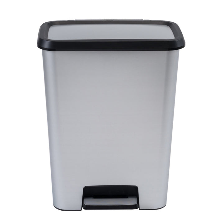 Papeleira com pedal Curver, capacidade de 50 L, Compatta