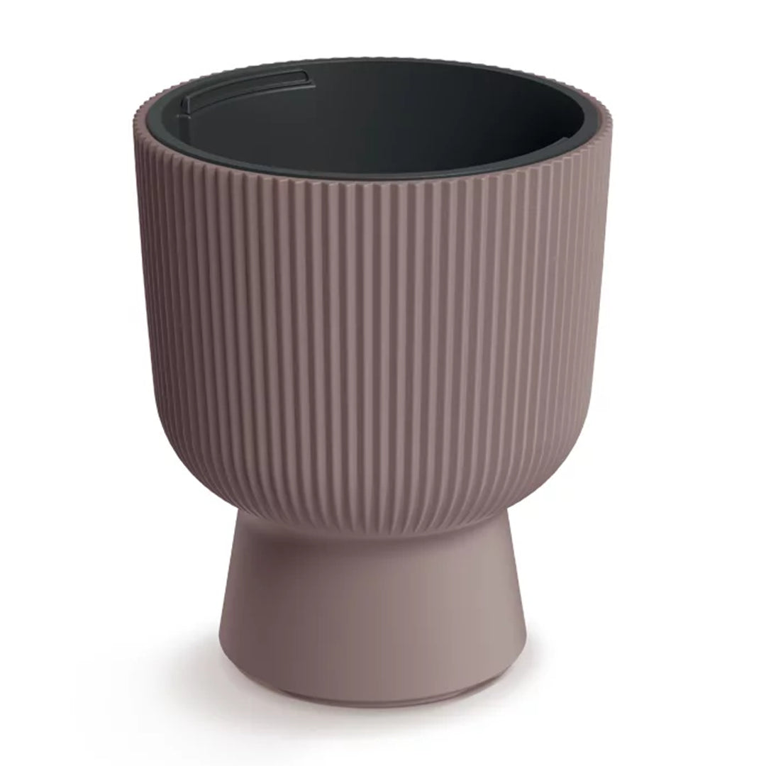 Vaso Prosperplast com Encaixe, Diâmetro 239 mm, Cor Marsala, DBMIG240-4985U